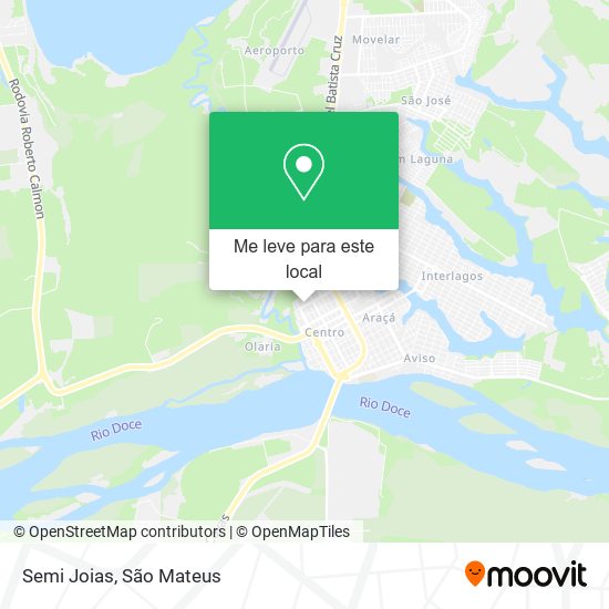 Semi Joias mapa