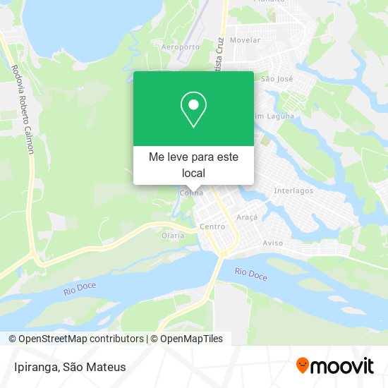 Ipiranga mapa