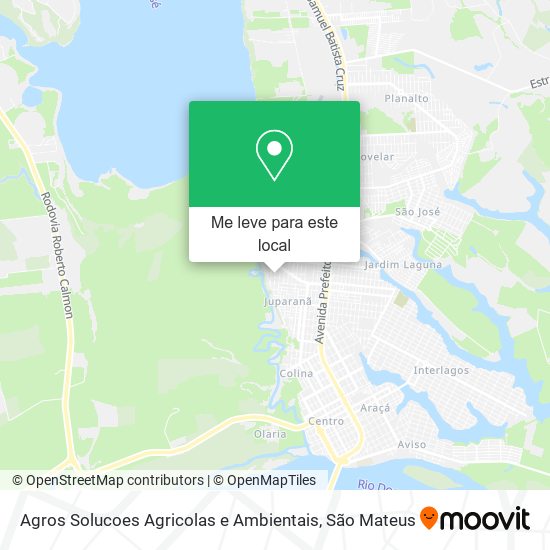 Agros Solucoes Agricolas e Ambientais mapa
