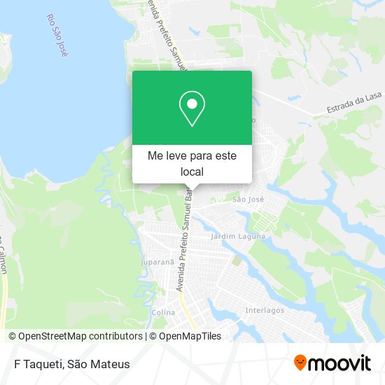 F Taqueti mapa