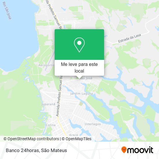 Banco 24horas mapa