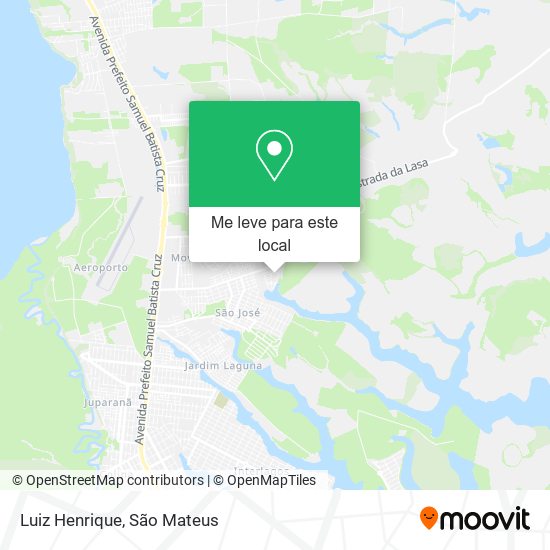 Luiz Henrique mapa