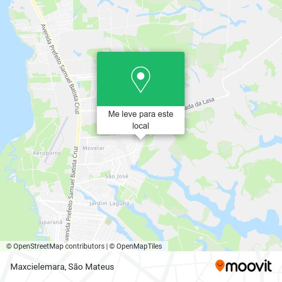 Maxcielemara mapa