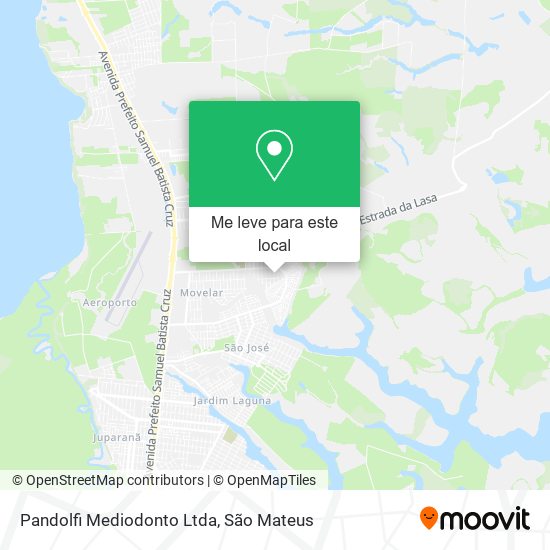 Pandolfi Mediodonto Ltda mapa