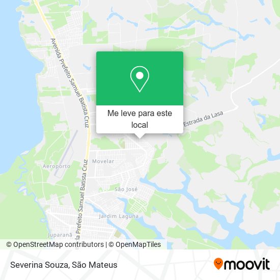 Severina Souza mapa