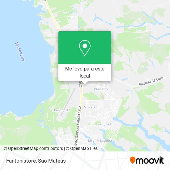 Fantonistore mapa