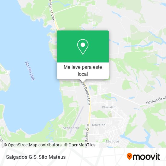 Salgados G.S mapa