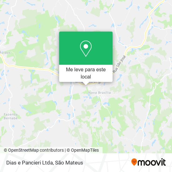 Dias e Pancieri Ltda mapa