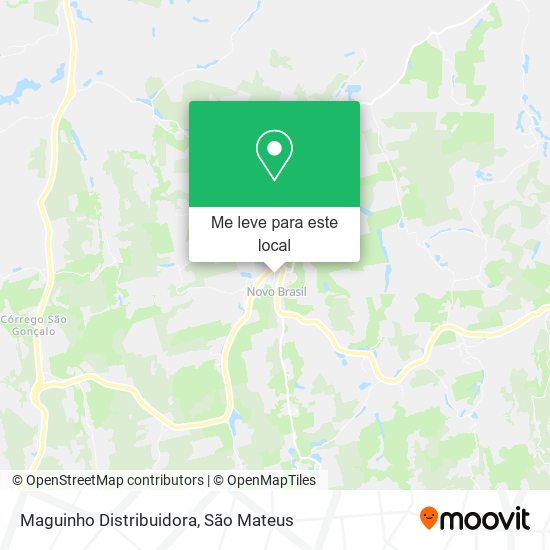Maguinho Distribuidora mapa