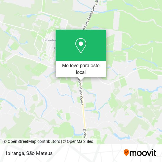 Ipiranga mapa