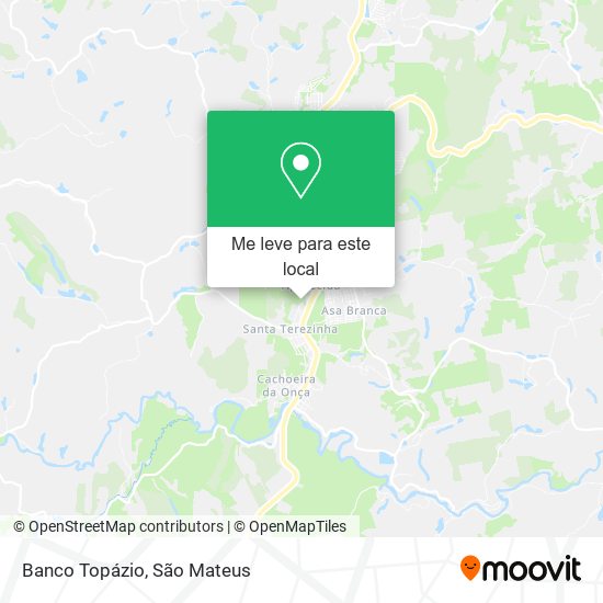 Banco Topázio mapa