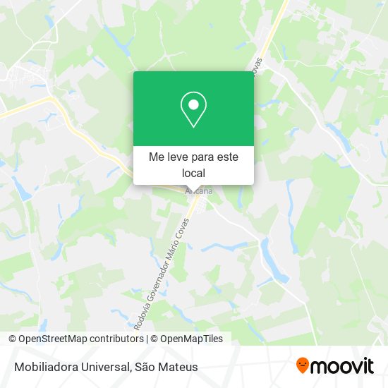 Mobiliadora Universal mapa