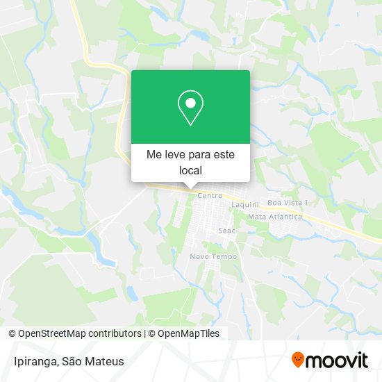 Ipiranga mapa