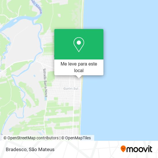 Bradesco mapa