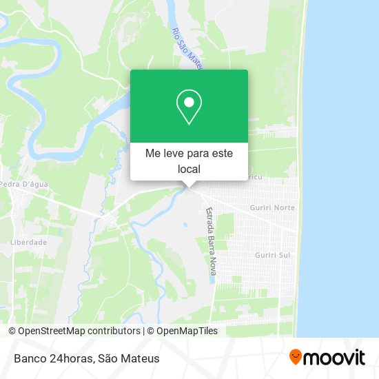 Banco 24horas mapa