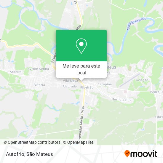 Autofrio mapa