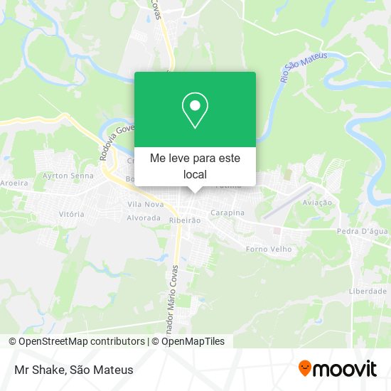 Mr Shake mapa