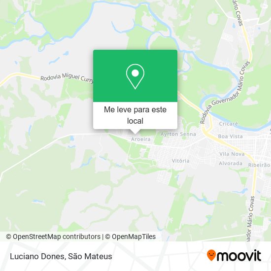 Luciano Dones mapa