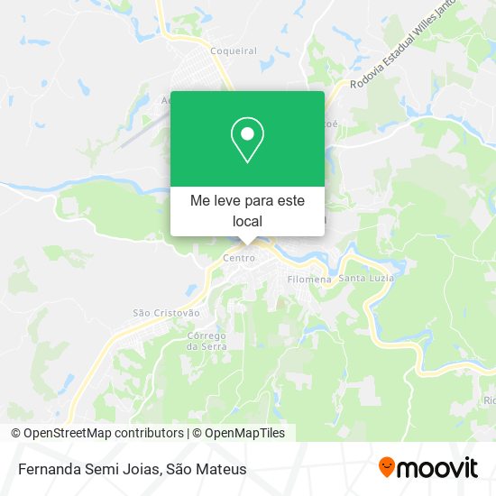 Fernanda Semi Joias mapa