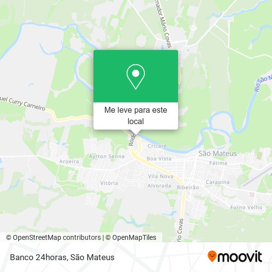 Banco 24horas mapa