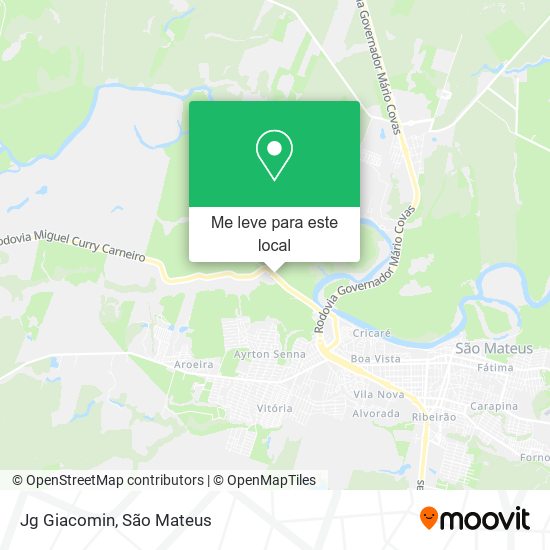 Jg Giacomin mapa