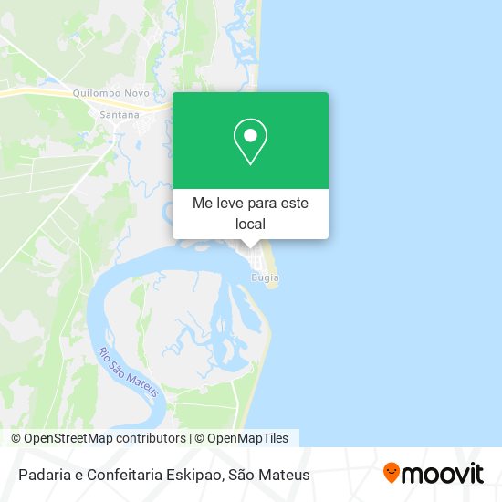 Padaria e Confeitaria Eskipao mapa