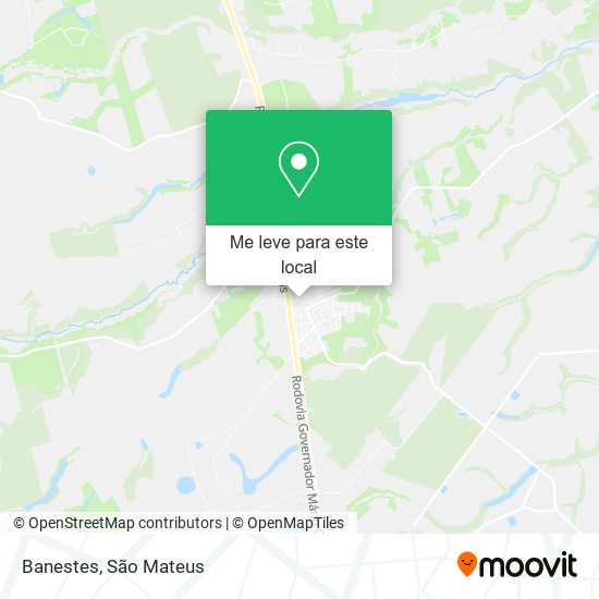 Banestes mapa