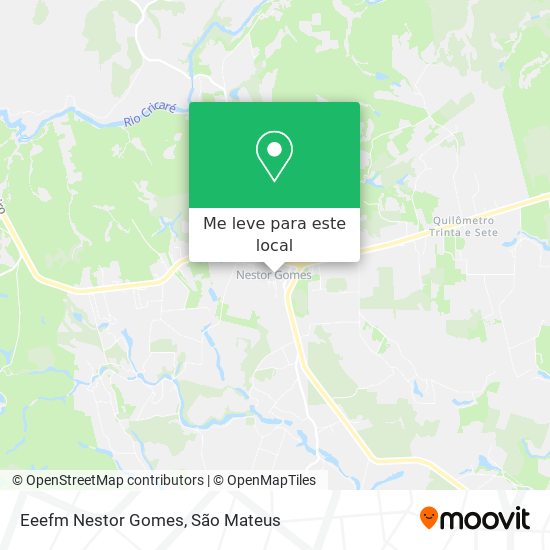 Eeefm Nestor Gomes mapa