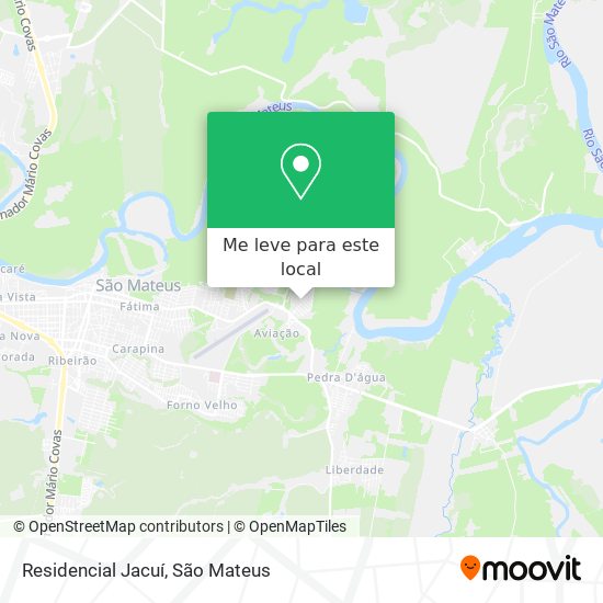 Residencial Jacuí mapa