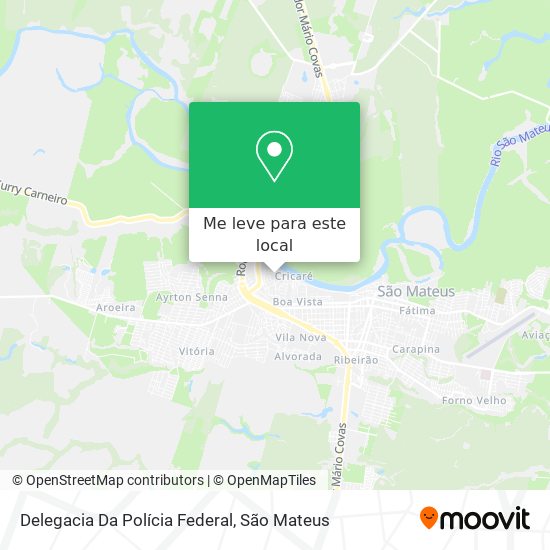 Delegacia Da Polícia Federal mapa