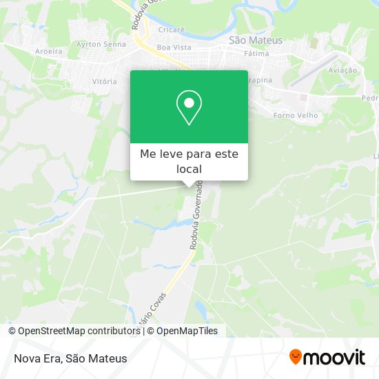 Nova Era mapa