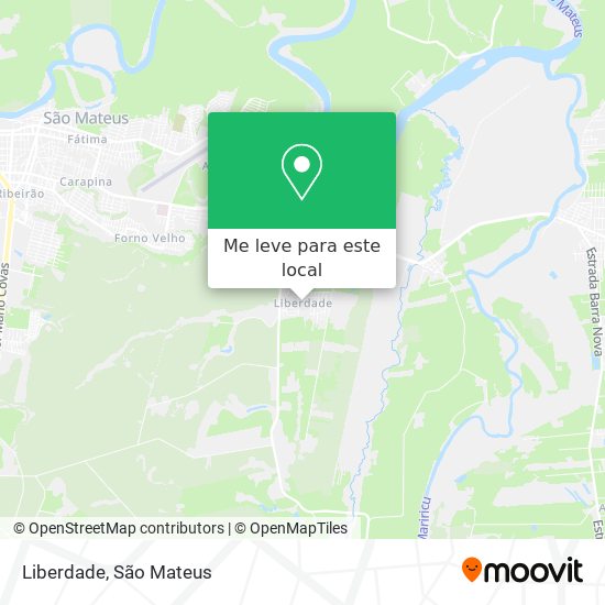 Liberdade mapa