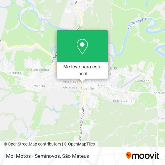 Mol Motos - Seminovos mapa