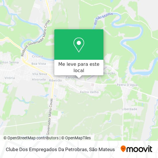 Clube Dos Empregados Da Petrobras mapa