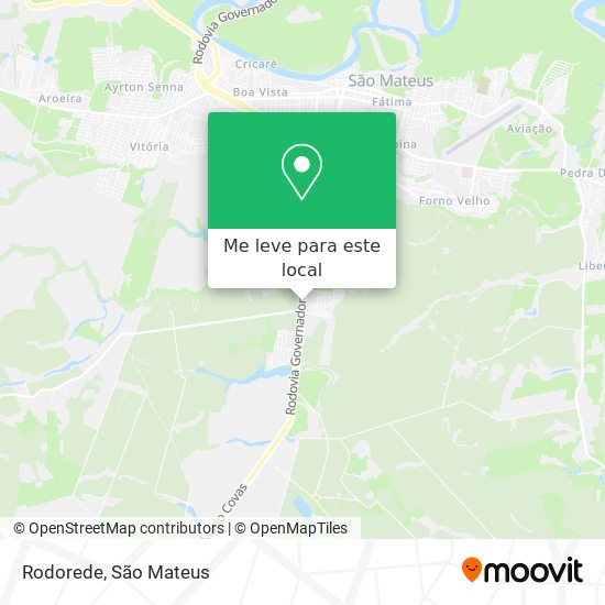Rodorede mapa
