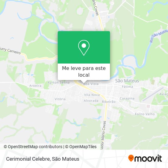Cerimonial Celebre mapa