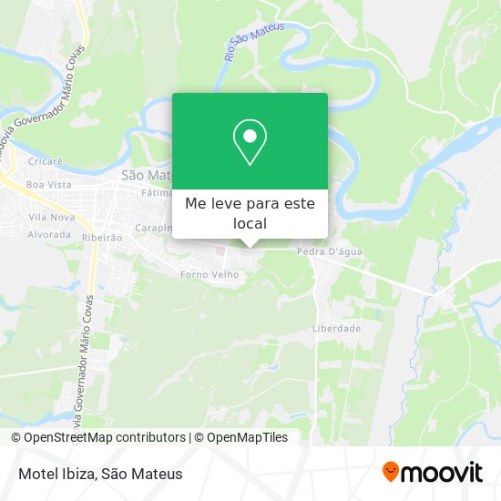 Motel Ibiza mapa