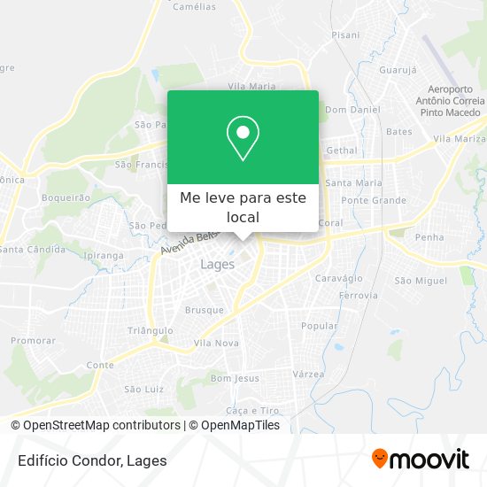 Edifício Condor mapa