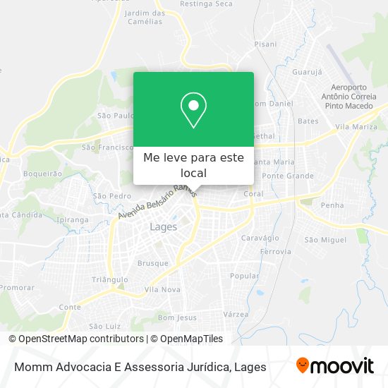 Momm Advocacia E Assessoria Jurídica mapa