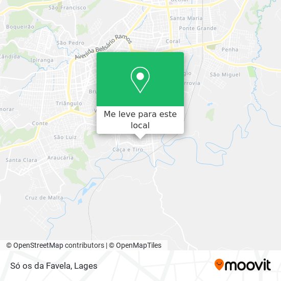 Só os da Favela mapa