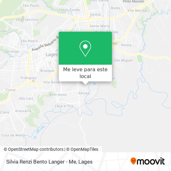 Silvia Renzi Bento Langer - Me mapa