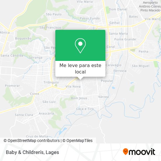 Baby & Children's mapa