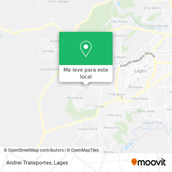 Andrei Transportes mapa
