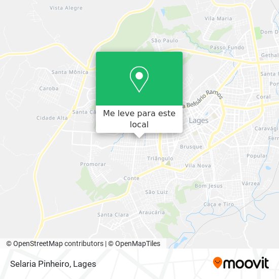 Selaria Pinheiro mapa