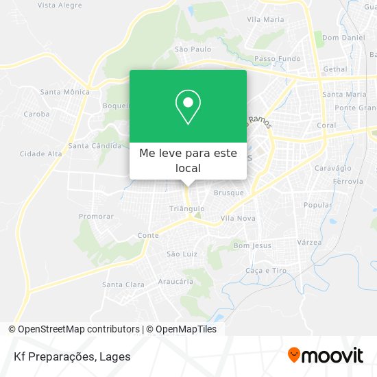 Kf Preparações mapa