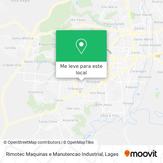 Rimotec Maquinas e Manutencao Industrial mapa