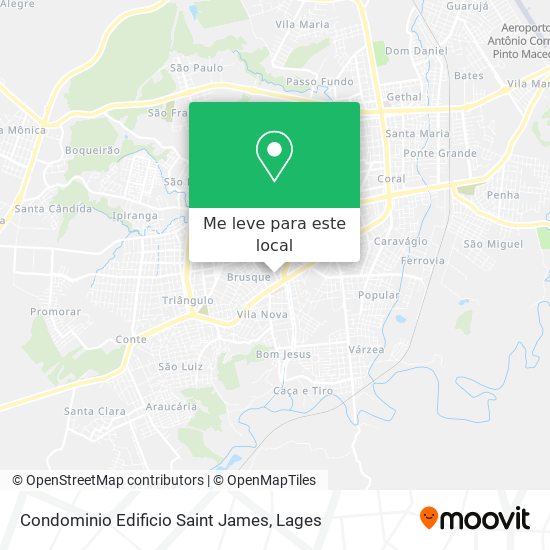 Condominio Edificio Saint James mapa