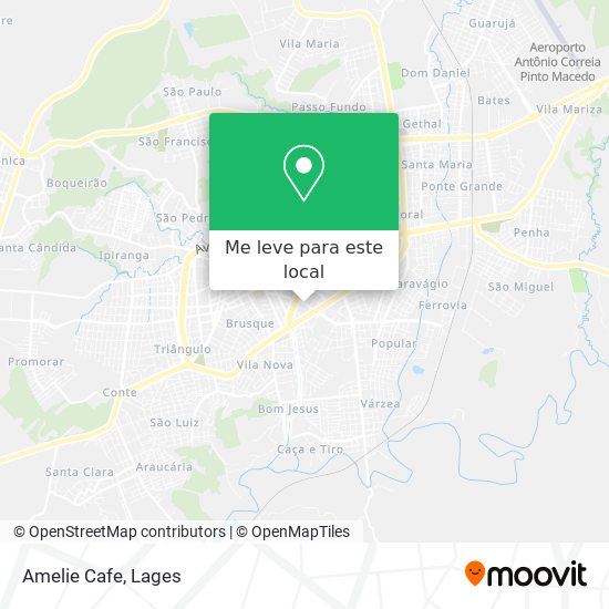 Amelie Cafe mapa