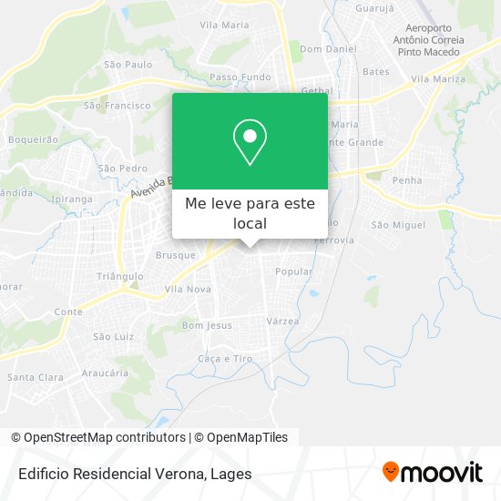 Edificio Residencial Verona mapa