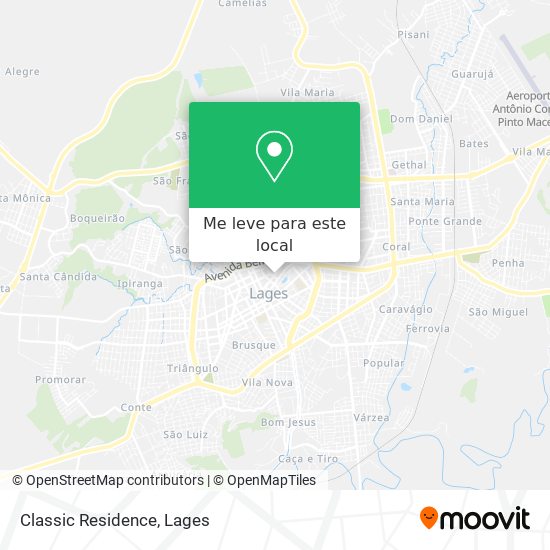 Classic Residence mapa
